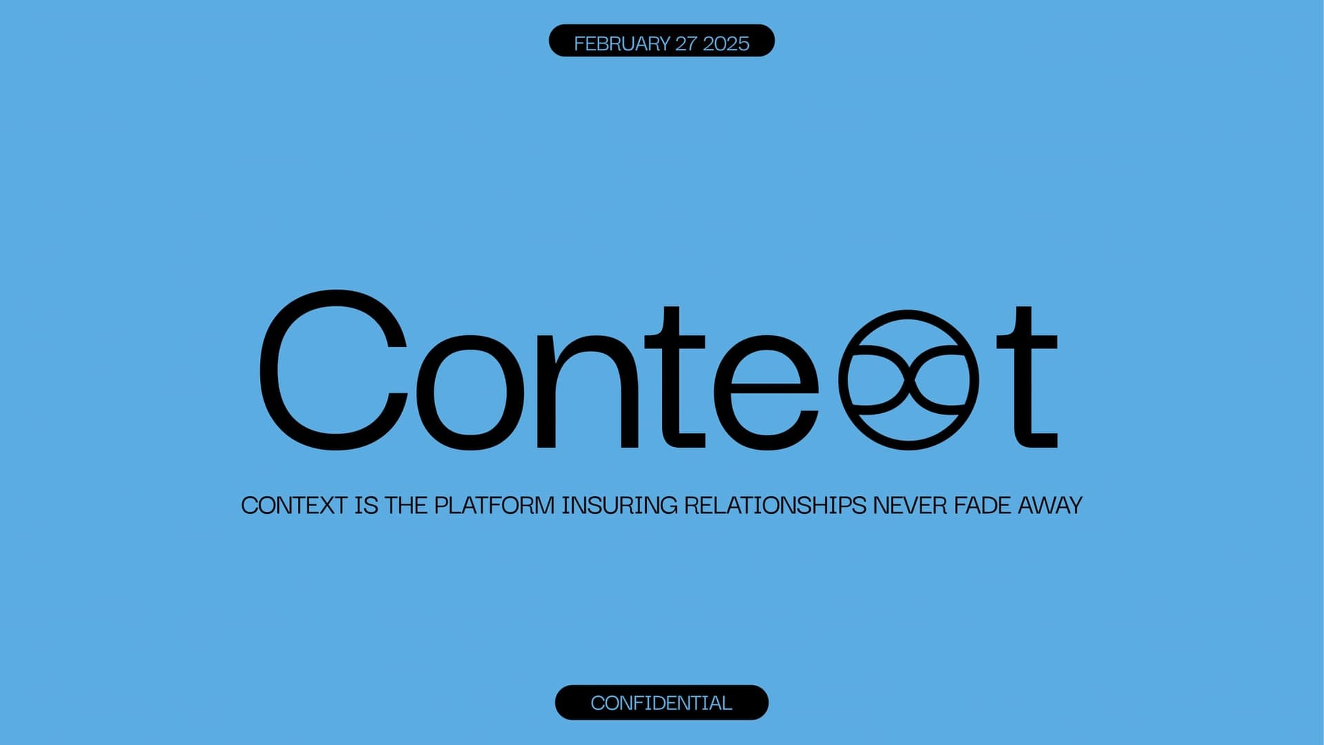 Context: A Strategy for Relationship Management