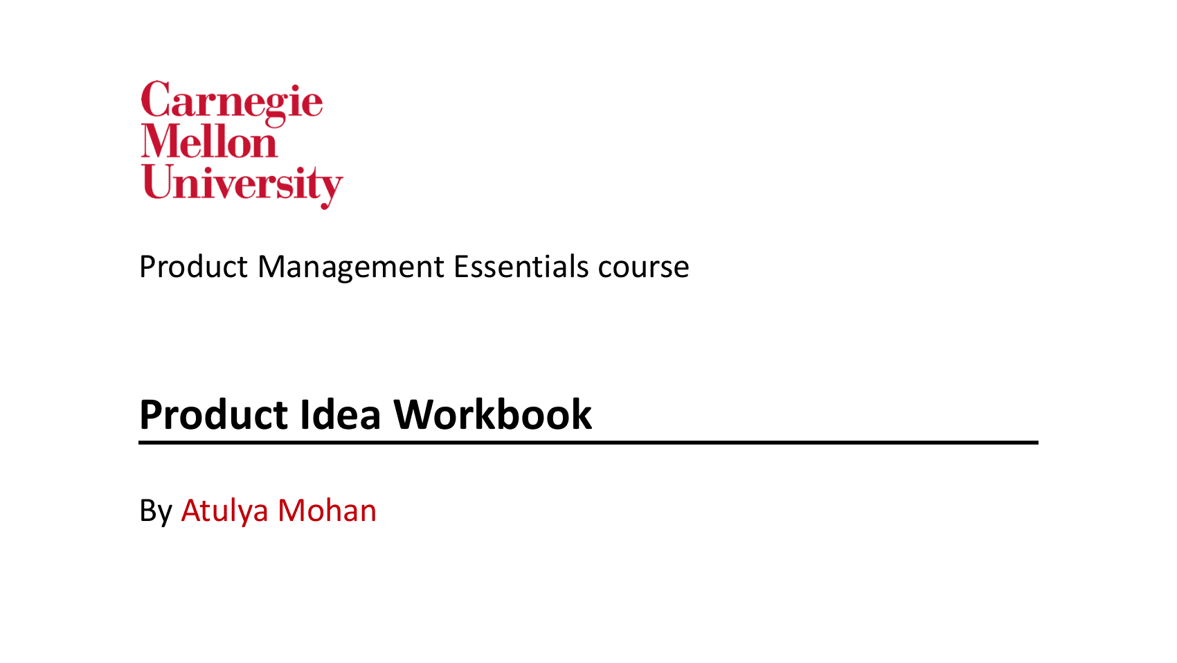 Project Management Essentials
